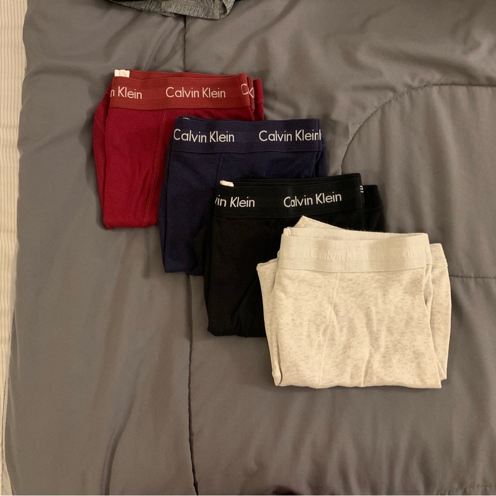 Calvin Klein 100% Cotton Boxer Briefs